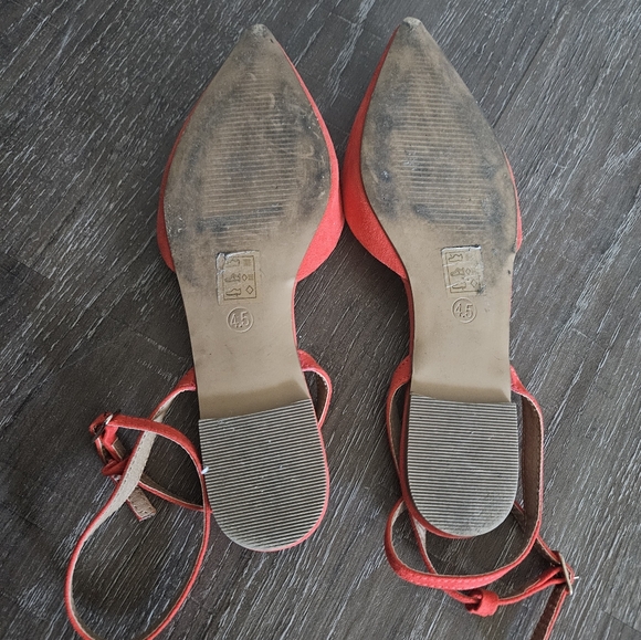 ASOS Design lofty pointed ballet flats 7.5 - Picture 8 of 8